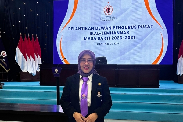 Prof.Dr.Rahmawati, SE., MM Resmi Dilantik sebagai Pengurus Pusat IKAL Lemhannas RI 2026–2031