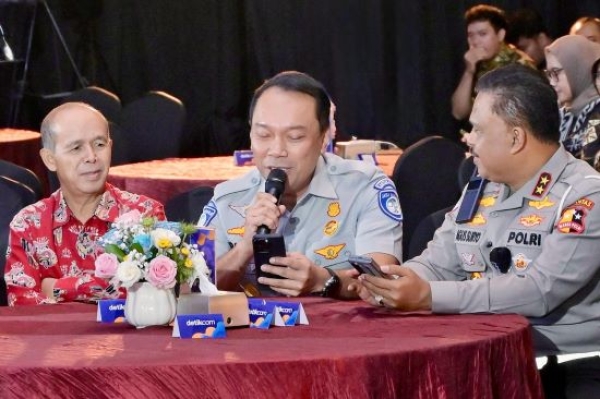 Korlantas POLRI Bersama PT Jasa Raharja Hadir Acara ‘Mudik Aman, Keluarga Nyaman’, Siap Kawal Arus Mudik dan Balik Idulfitri 2025