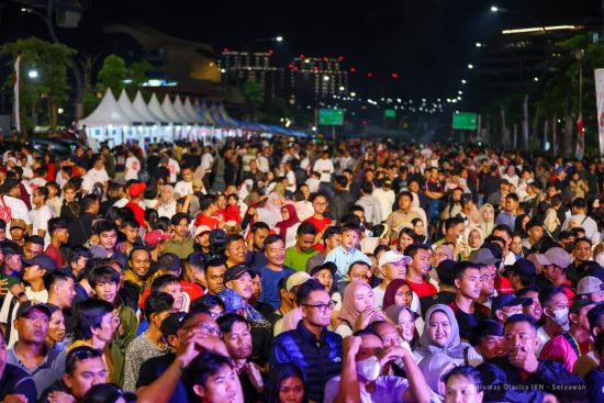 Semarak HUT ke 80 RI di IKN 2